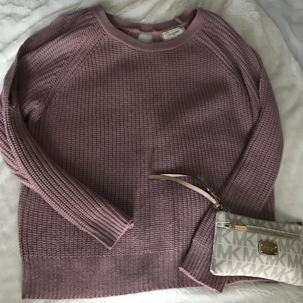Mauve Knit Sweater